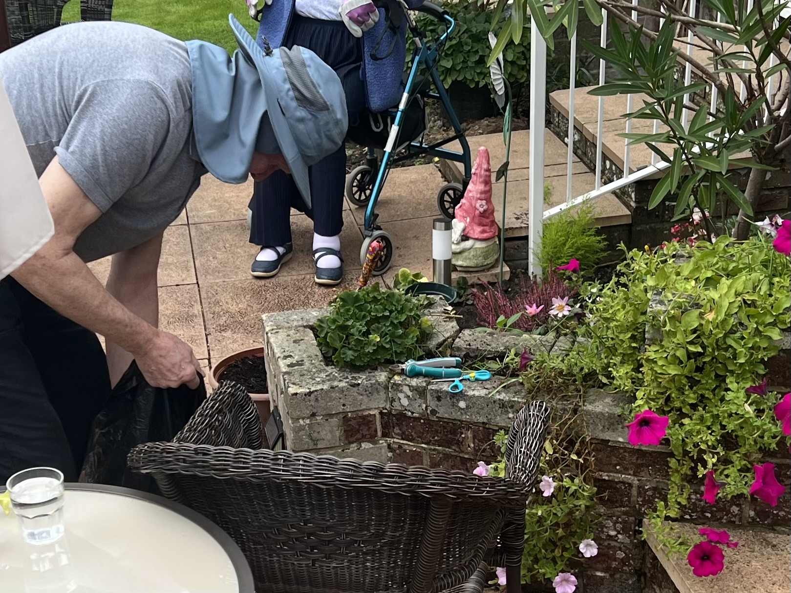 Residents Gardening